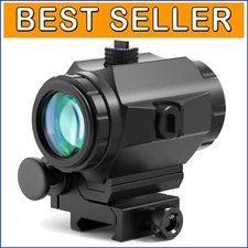 Durable 3X Red Dot Magnifier with Elevation & Windage Adjustment for Hunters