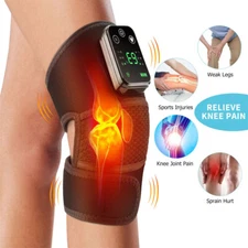 Heated Knee Massager Rechargeable Electric Massager for Knee Joint Pain Relief