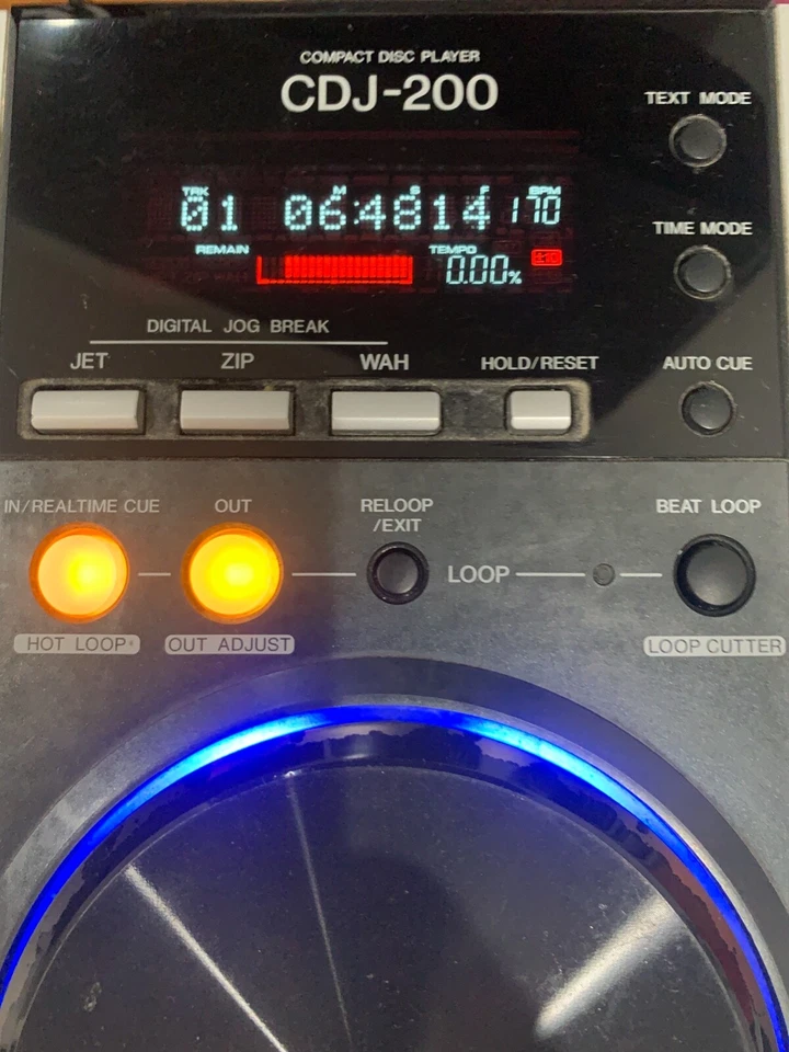 PIONEER CDJ 200 RARO PERFECTO ESTADO. ¡APRENDE A MEZCLAR COMO UN VERDADERO DJ!. 1 DE 2 Foto 2 de 4