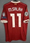 MEN FC LIVERPOOL 2017/2018 MOHAMED SALAH #11 SOCCER FOOTBALL SHIRT JERSEY SIZE M