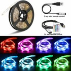 WOWLED 5V 100-200CM USB LED Streifen Lichter TV RÜCKSEITE RGB Muiticolor Streifen + Steuerung