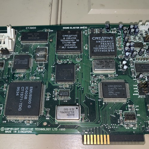 Vintage ISA Sound Card Creative Sound Blaster SB AWE32 CT3900 IBACT-SBAWE32IDE - Photo 3/6