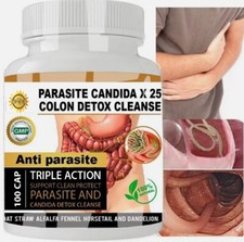 PARASITE DETOX Complete BODY CLEANSE Complex BROAD Spectrum Anti- PARASITE