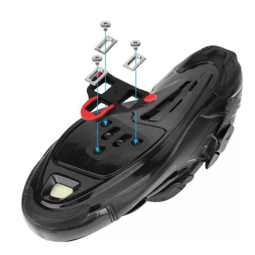 Shimano SM-SH10 Fixed SPD-SL Clipless Road Bike Pedal Cleats RED US SELLER - Image 4 of 4