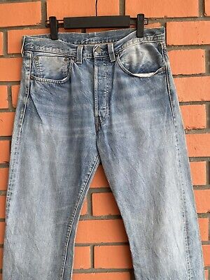 Levis LVC 501XX Leather Patch Hidden Rivet 50's Stone Washed Levis LVC 501XX Leather Patch Hidden Rivet 50's Stone Washed