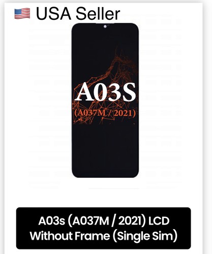 For Samsung Galaxy A03S A037U Display LCD Touch Screen Digitizer Replacement - Picture 3 of 6