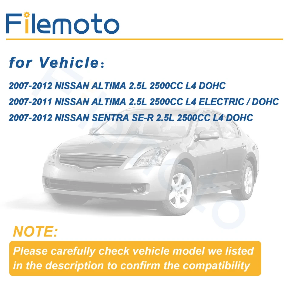 ⭐Tampa da válvula do motor com gaxeta e parafusos e tampa para 07-12 Nissan Altima Sentra 2.5L⭐ - Imagem 4 de 4