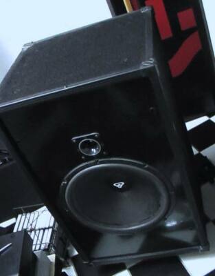 Cerwin Vega U-15 Two-way Speakers. Extremely Rare! Re-foamed.