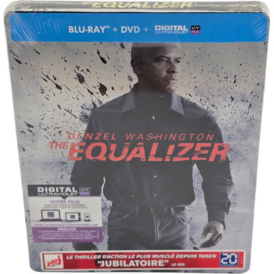 The Equalizer Steelbook Blu-Ray + DVD Denzel Washington Ltd Ausgabe 2015 Frei