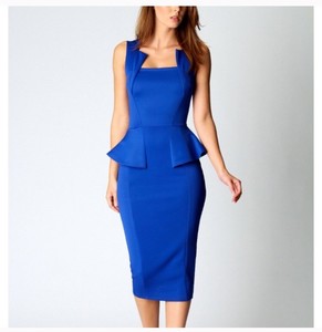 royal blue bodycon