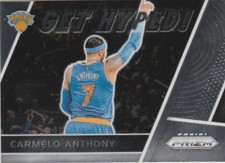 2017 PANINI PRIZM BASKETBALL CARMELO ANTHONY F KNICKS #GH-CA GET HYPED! SP