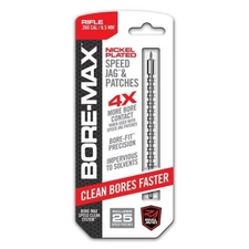 Real Avid Bore-Max Speed Jag and Patches, Bore Cleaning Jag Gun Patch Holder...