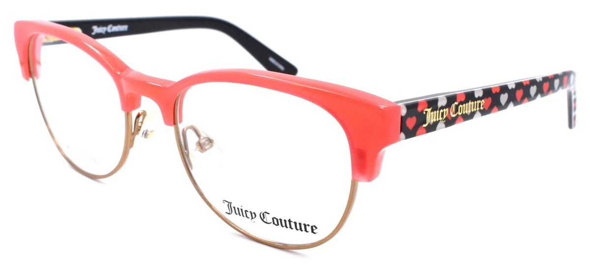 Juicy Couture JU 209 W66 Pink Glitter 50-19-140 Sunglasses FRAME ONLY With Case Juicy Couture Glasses main image 2