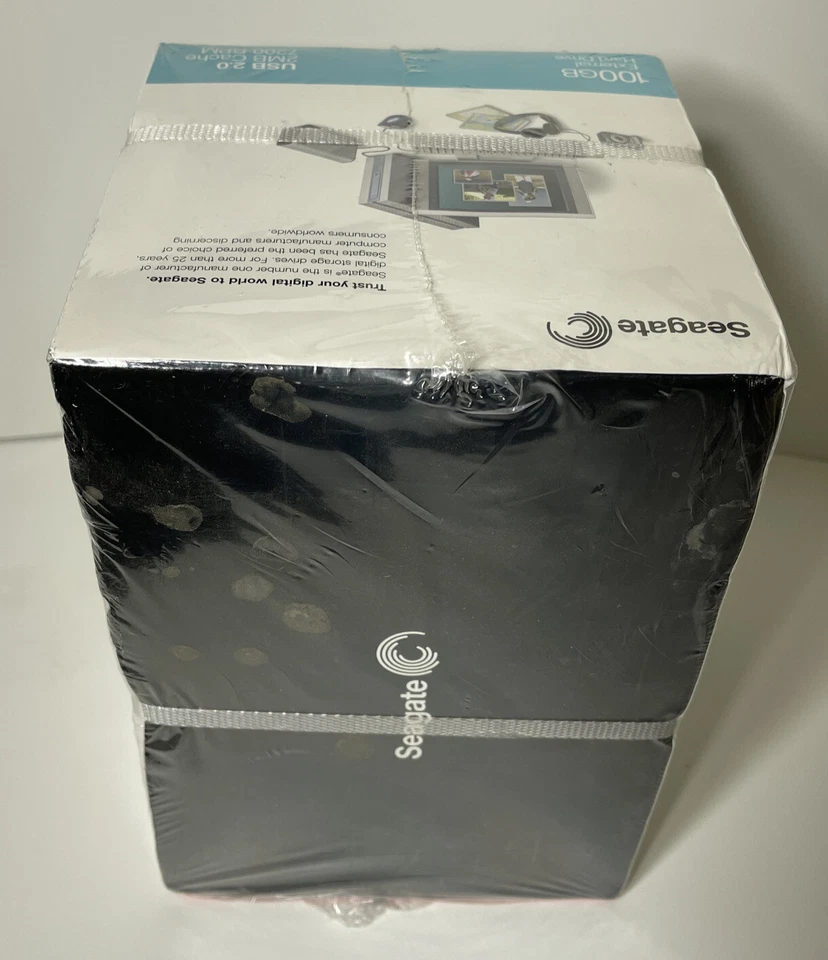 Seagate External 100GB 100 GB HDD HD Hard Drive- Factory Sealed-NEW. ￼ - Image 3 of 4