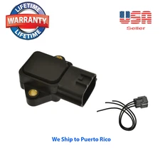 Manifold Air Pressure Sensor Fits For KIA SEPHIA MAZDA MPV SUBARU + CONNECTOR