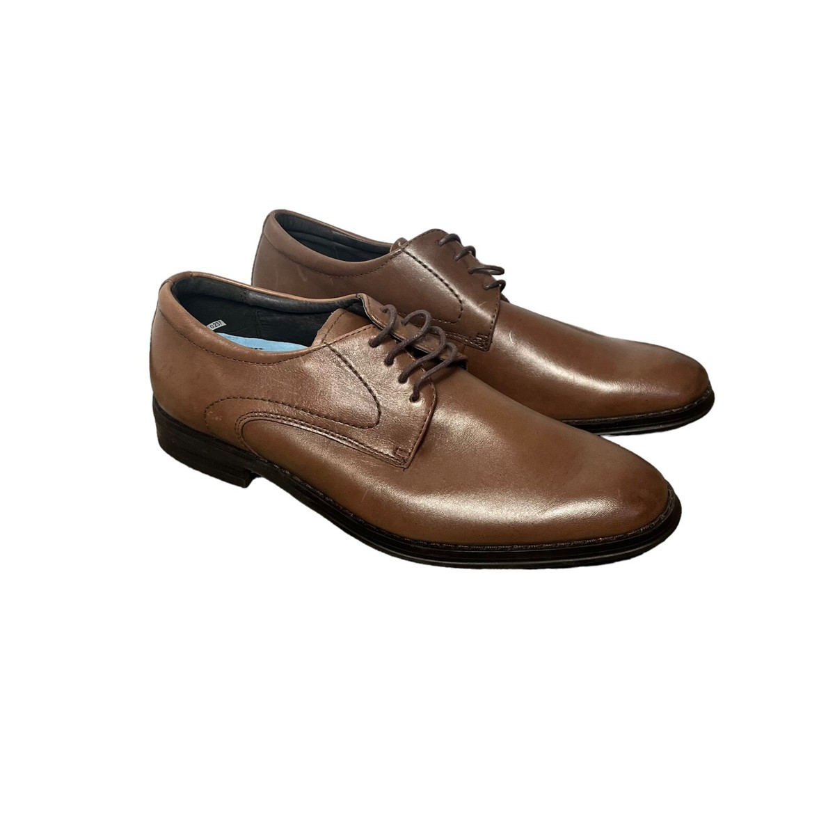 Vionic Brown leather Lace up dress shoes *Joseph* w\\ Orthaheel Technology NWOB! Vionic Men main image 4