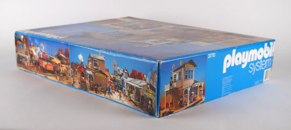 Playmobil 3770 Western Colorado Springs – Gare Vintage 1992 – Neuf En Boîte