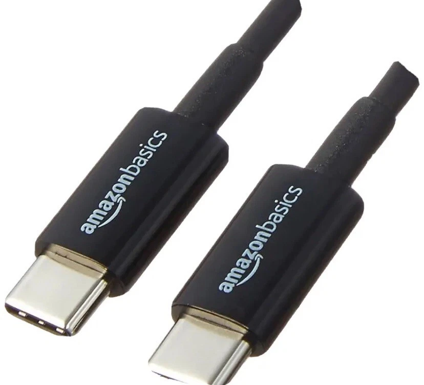 Amazon Basics Ergonomic Wireless Mouse & USB Type-C To Type C 2.0 Cable 6ft - Image 3 of 3