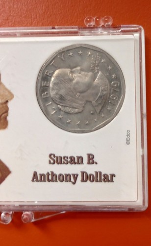 Susan B Anthony Dollar 1979 apparentemente non circolata in astuccio da collezione vedi foto - Foto 3 di 9