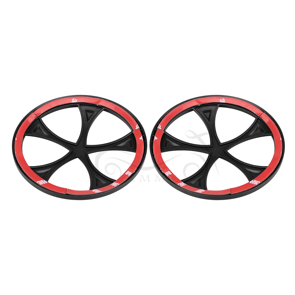 Motor Front Speaker Grill Trim Covers For Harley Tri Glide Ultra Limited Trike Foto 4 de 4