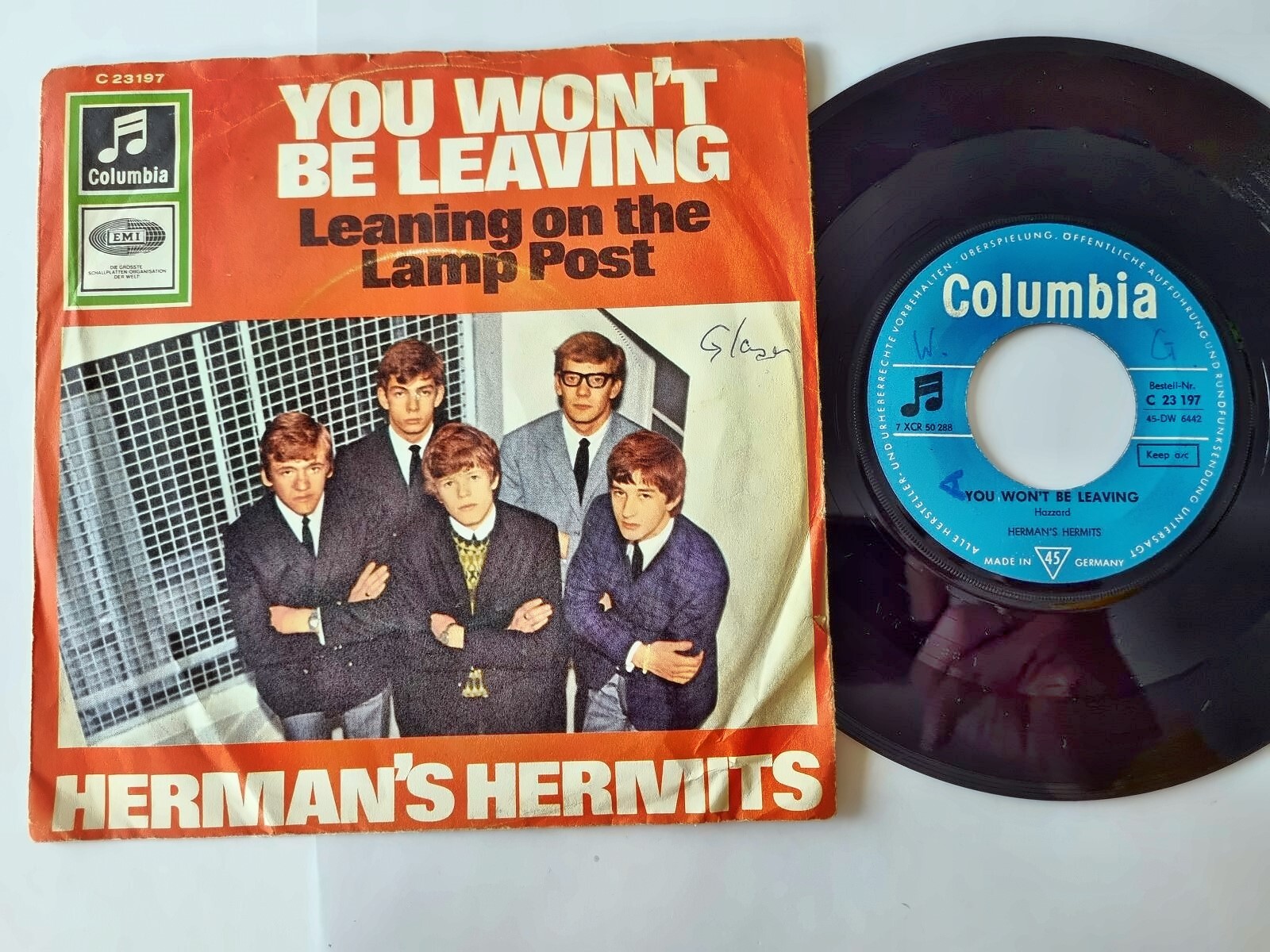 Herman's Hermits - You won't be leaving 7'' Vinyl Germany