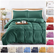 Duvet Cover Set with Pillow Shams Lightweight Quilt Covers Sets Twin Queen King