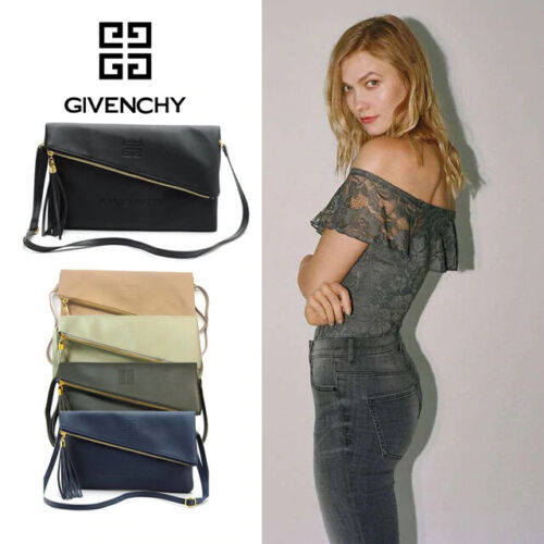 Givenchy novelty 2way bag clutch bag shoulder bag beige Japan NEW F/S - Picture 2 of 3