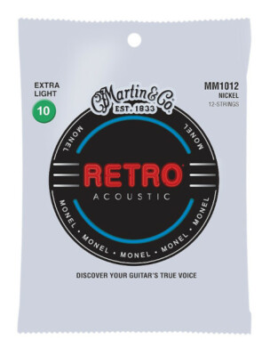Martin Retro MM1012 extra light (010-047) - 12-string - Gitarrensaiten