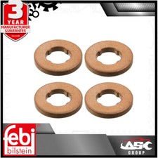 Fuel Injector Seal / Washer - fits Peugeot 207, 208, 308, Expert, Partner...x4