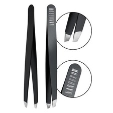 Nanobrow Tweezers - Professional Tweezer with Slanted Stainless Steel Tip