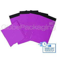 100 x LILA 6x9" Postversandtaschen 6" x 9"