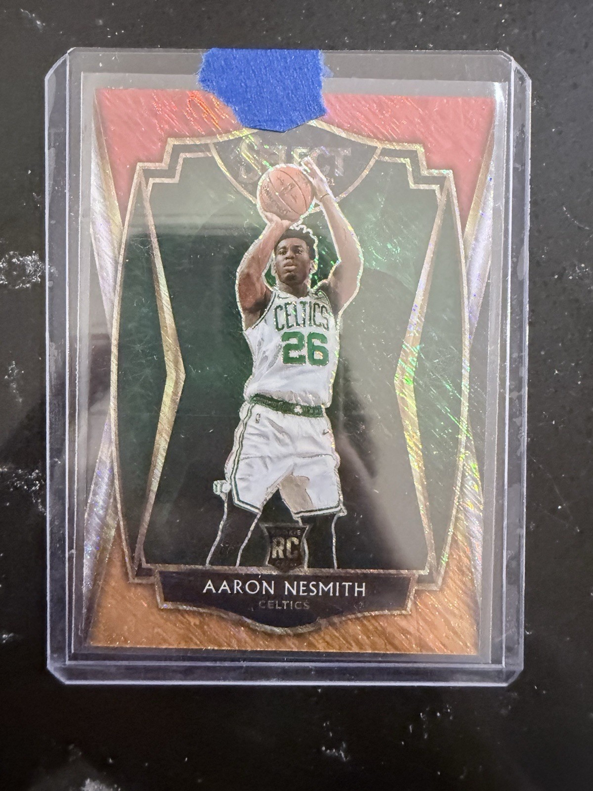 Panini 2020-21 Select Tri Color Prizm Rookie Aaron Nesmith #190 Boston Celtics