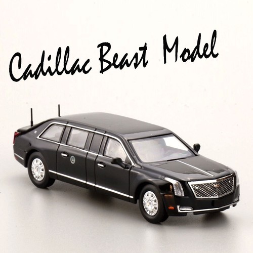 1:64 Diecast Cadillac Beast US Presidential Limo - 3rd Gen Alloy Model Car