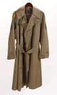 WW2 Dated US Army Military Officer Field M1945 Overcoat Trench Coat Uniform 37R