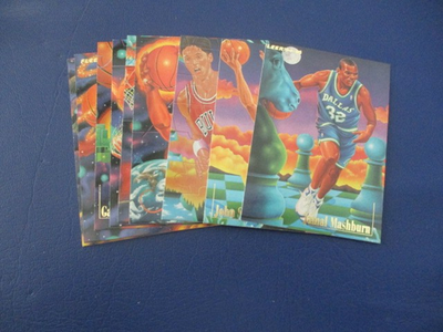 1994-95 Fleer Pro-Visions Basketball NBA Complete Insert Set 1-9
