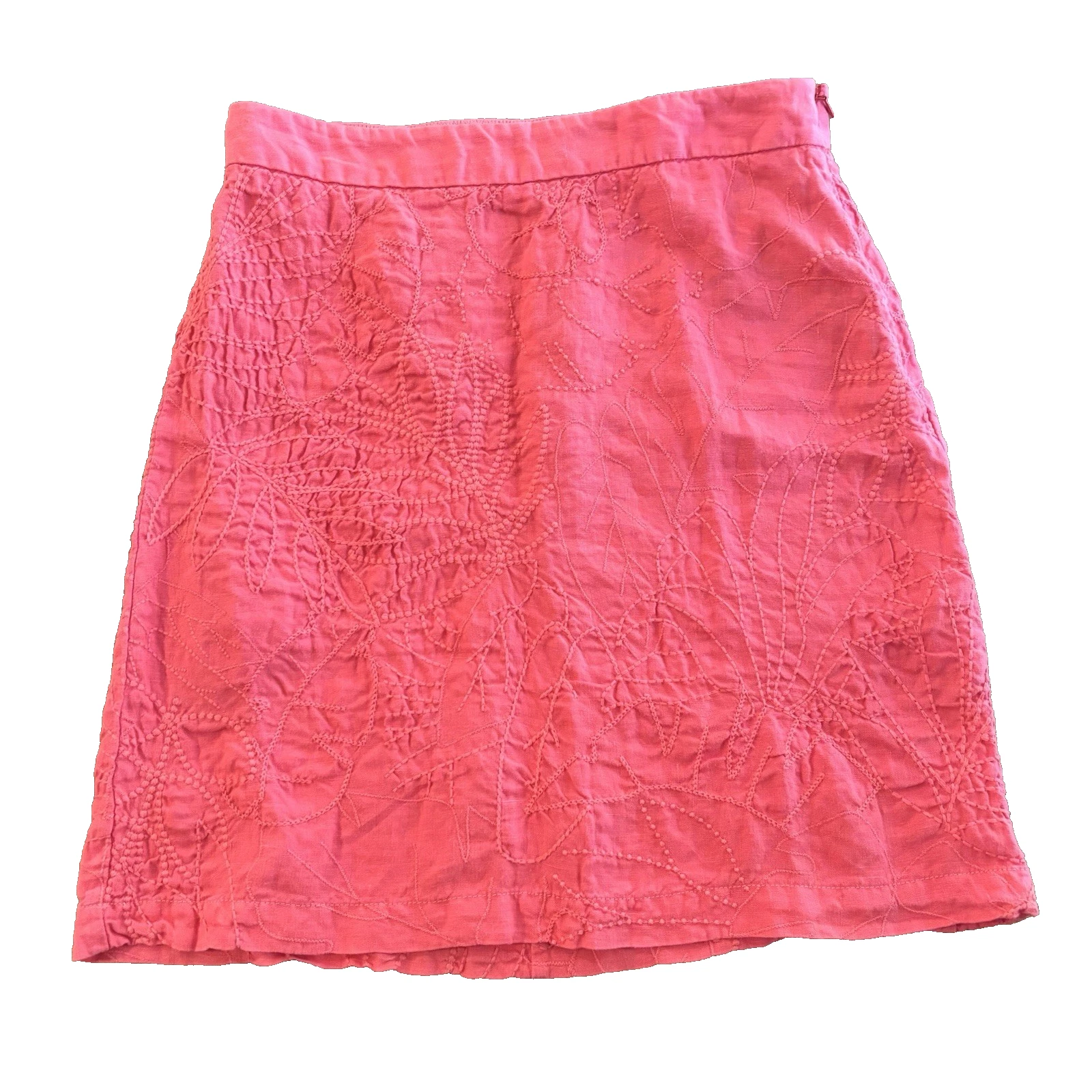 Tommy Bahama 100% Linen Skirt Womens 0 Small XS Resort Coastal Beach Vacation