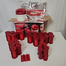 Caruso Professional Molecular Steam Hairsetter 30 Hair Rollers Works 561030