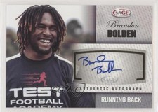 2012 SAGE Auto Auto Silver Brandon Bolden #A4 Auto n1u
