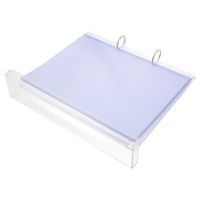 Tabletop Sign Holder Stand A6 Multi-page Flip Menu Base D'affichage