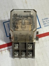 POTTER  BRUMFIELD KUP-11D15 2PDT Power Relay 12VDC COIL  Relay Base