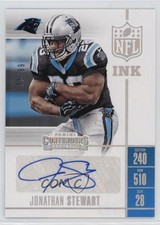2017 Panini Contenders NFL Ink 35/99 Jonathan Stewart #NI-JS Auto 0b2