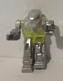LEGO Exo-Force Minifig #8104 - Iron Drone Trans-Neon Green - exf004 - See Descpt