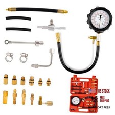 0-140PSI Fuel Pressure Tester Kit, Fuel Injector Injection Pump Pressure