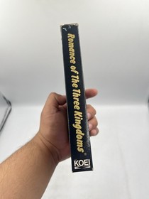 Romance of The Three Kingdoms (Nintendo NES) CIB Complete in Box w/ Poster