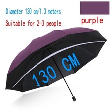 Neu! AeroBrella XL Regenschirm Winddicht Wasserdicht 130cm Sonnenschutz