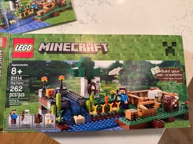 LEGO- MINECRAFT- THE FARM - 21114- 100% COMPLETE W/BOX And Manual