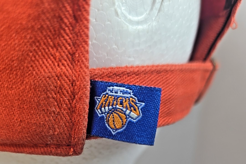 New York Knicks Hat Cap Adult Orange 47 Brand Hardwood Classics Orange Buckle - Picture 4 of 8