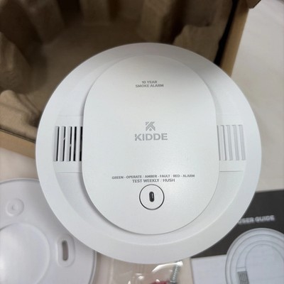 Kidde 20SD10 Smoke Detector Alarm,  10 Year Battery Powered New Open Box