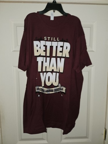 AEW MJF BETTER THAN YOU T SHIRT MAXWELL JACOB FRIEDMAN WRESTLING TEE PWT XL