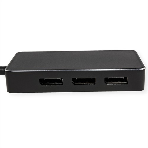 Multi-Display Adapter USB Typ C - 3x DP, Multi-Stream 4K - Bild 2 von 4